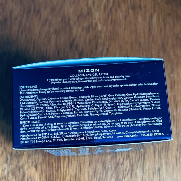 NWT Mizon Winter Is Coming Collagen Set (eye/cr/10ml + eye/patch/60pcs) - Picture 7 of 10